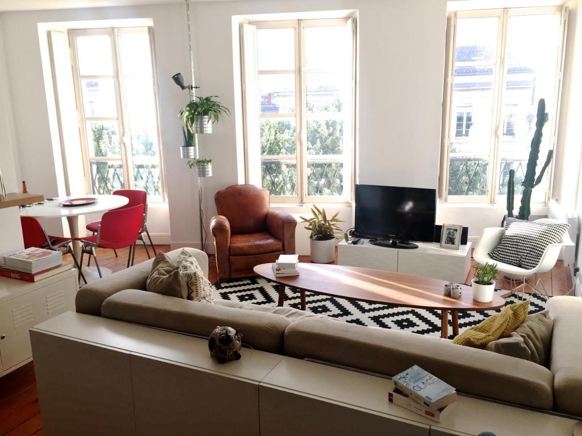 Appartement Design En Plein Coeur De Bordeaux Eksteriør bilde